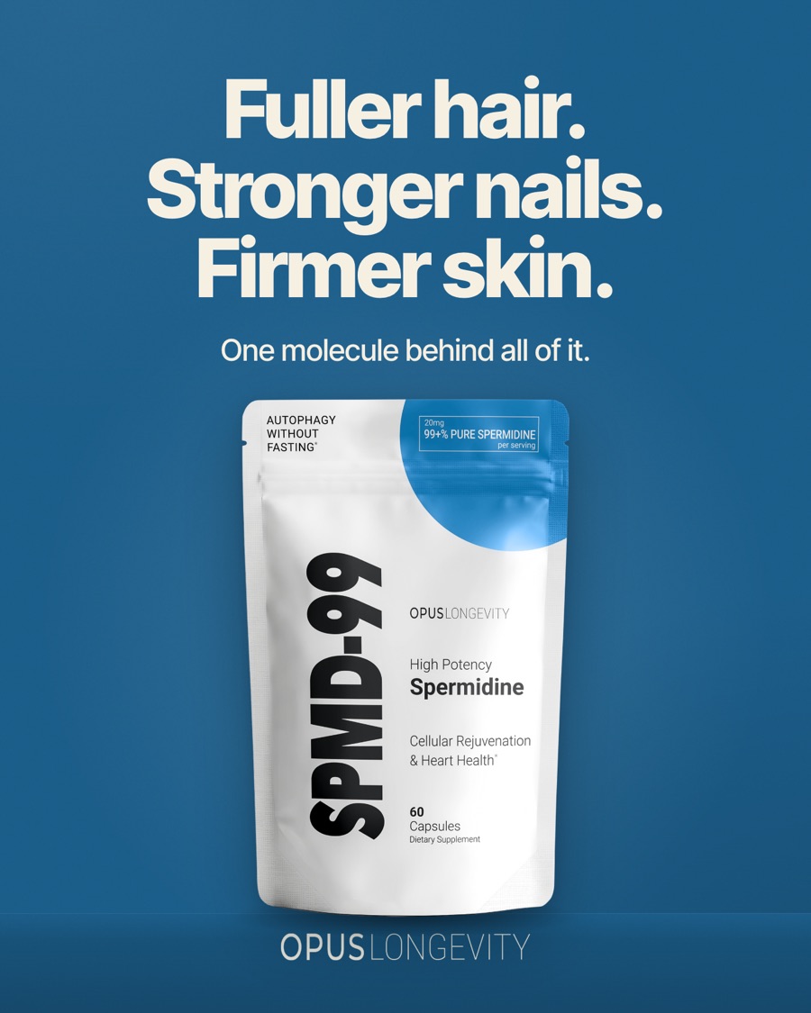 Ad picture: Fuller hair. Stronger nails. Firmer skin.; One molecule behind all of it.