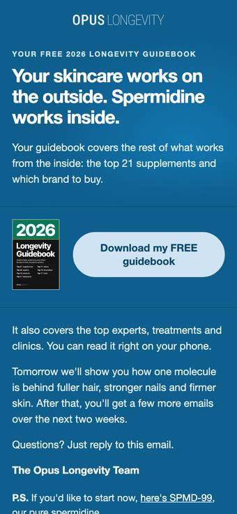 Top of LOOK email 1, spmd-99-inner-glow on a phone. Tap to see all of it.